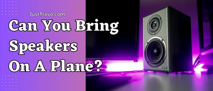 Can You Bring Speakers on a Plane