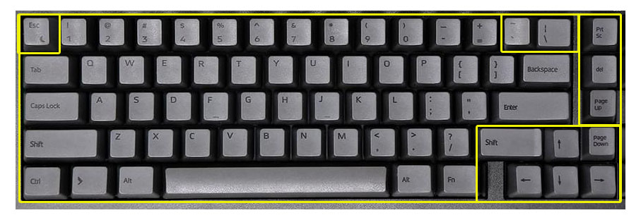 How Many Keys are in a 65 Percent Keyboard