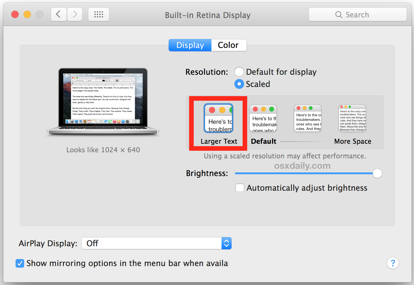 How to Change Font Size on Macbook Air