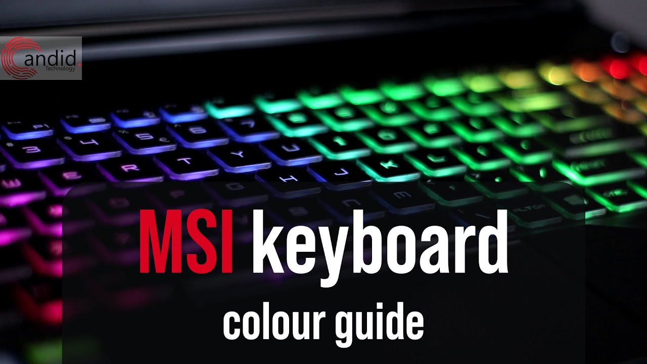 How to Change Msi Keyboard Color