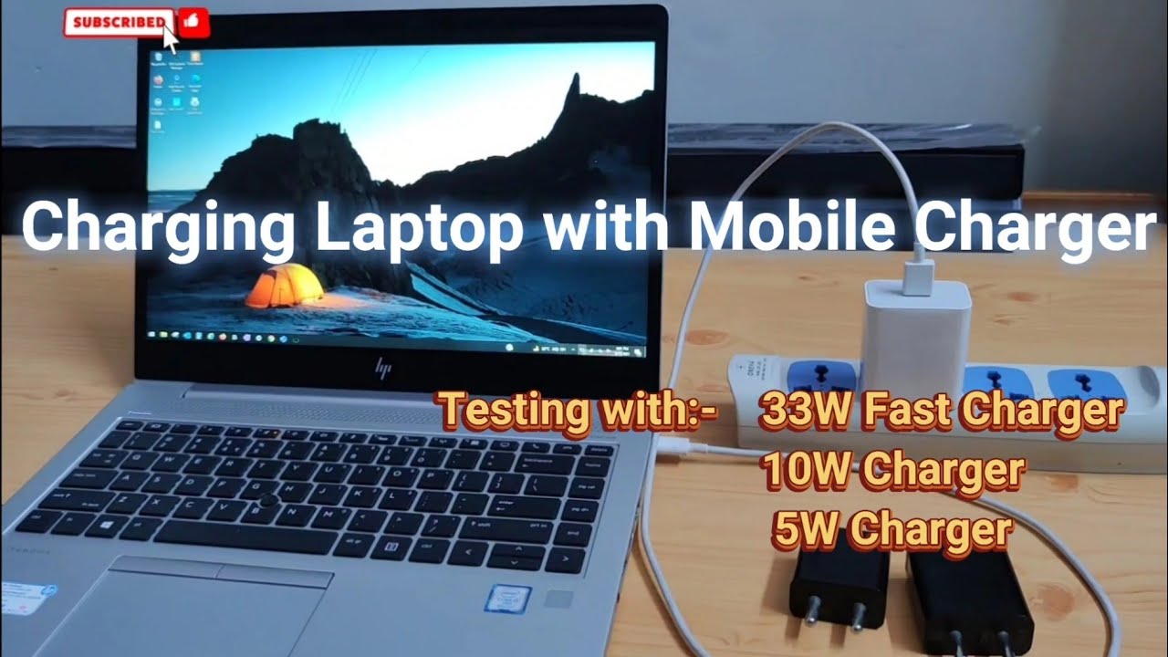 How to Charge Laptop With Phone Charger