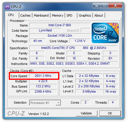 How to Check If Cpu is Overclocked