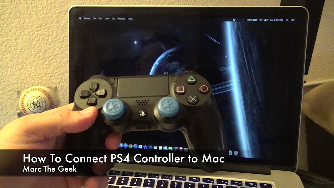 How to Connect a Ps4 Controller to a Macbook