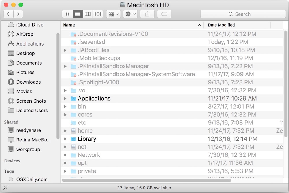 How to Hide Files in Macbook