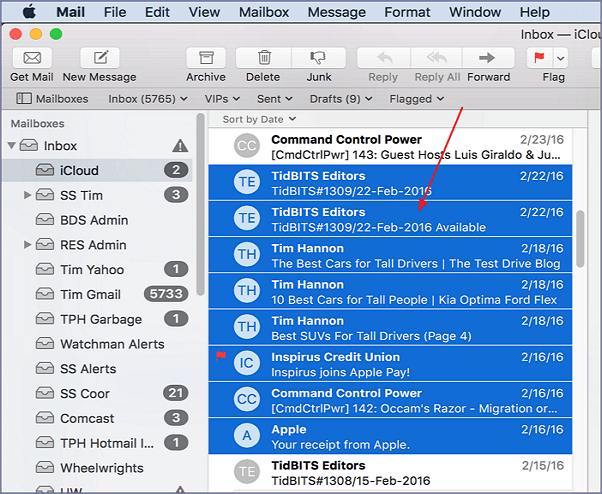 How to Multi Select on Macbook