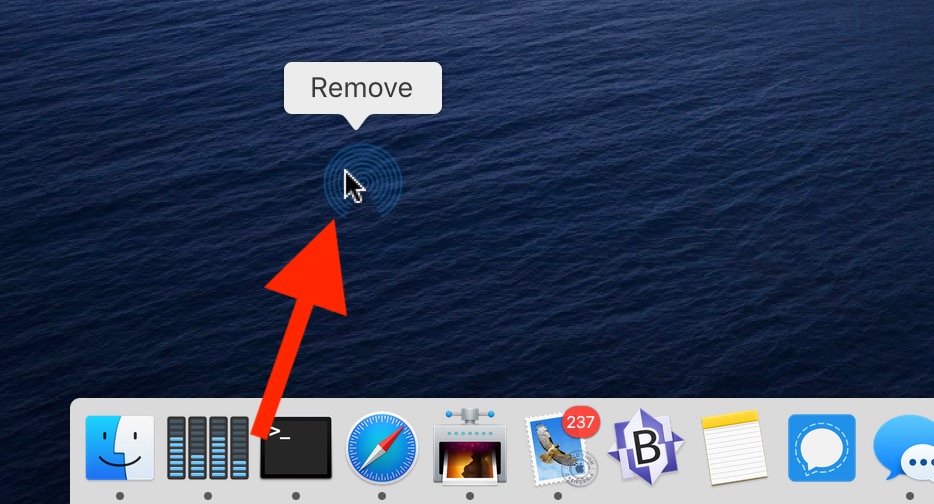 How to Remove Applications from Dock on Macbook