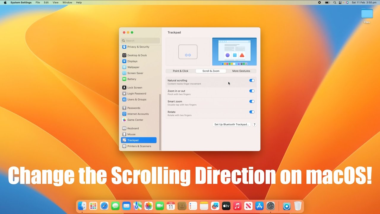 How to Switch Mouse Scroll Direction Mac