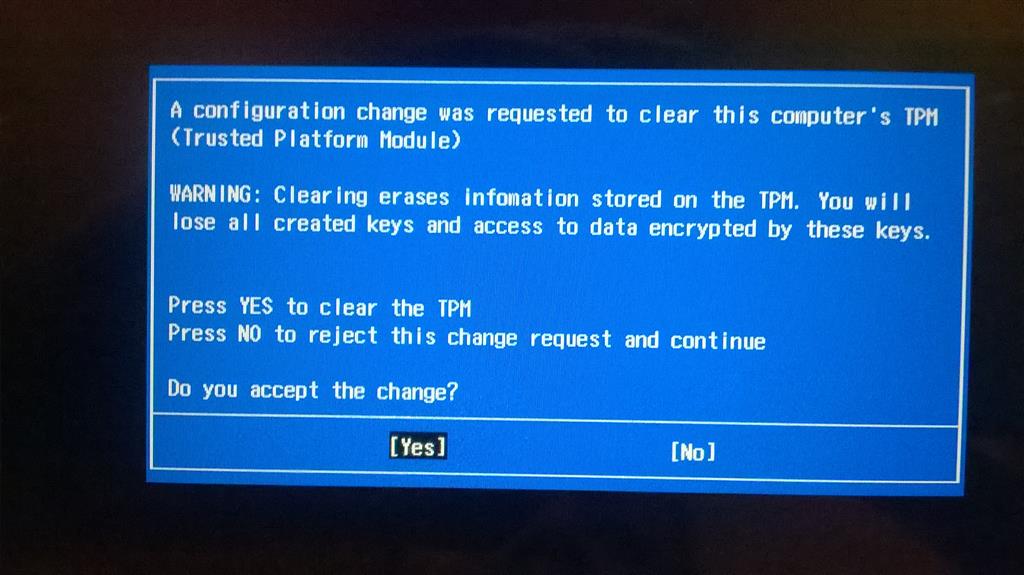 Should I Clear Tpm When Resetting Laptop