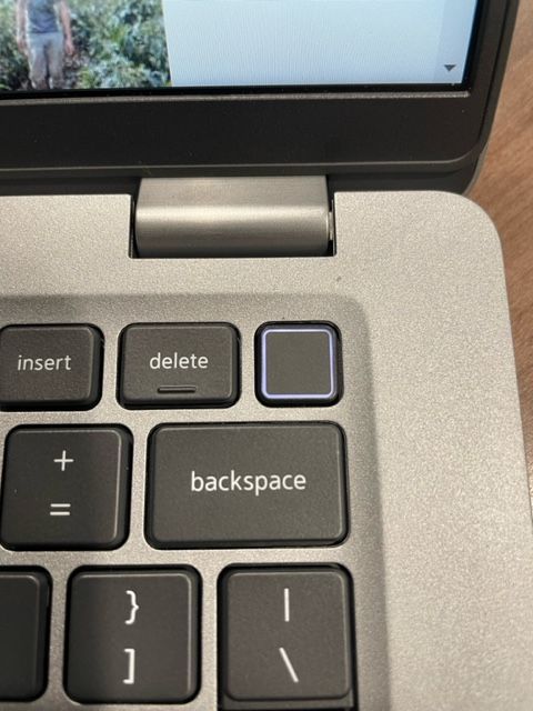 Where is the Power Button on a Dell Laptop