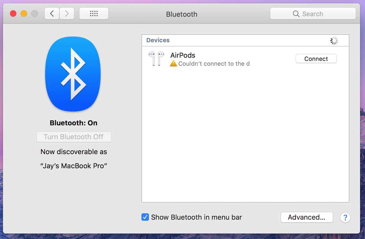 Why are My Airpods Not Connecting to My Macbook