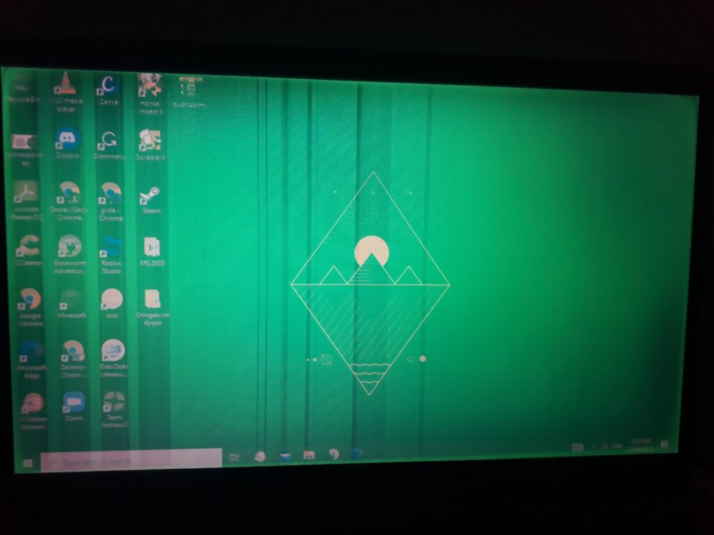 Why is My Laptop Screen Green - AdvisorBIT