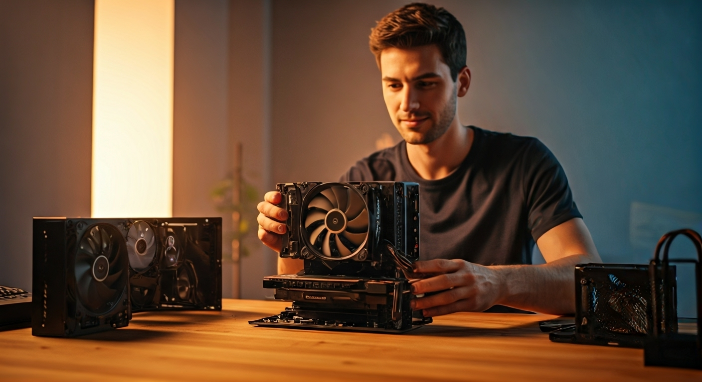 Beginner installing CPU cooler