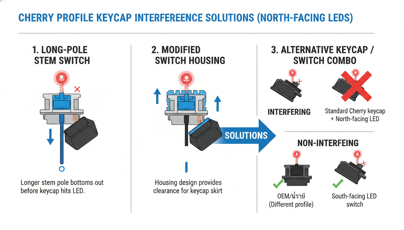 Infographic: Solutions for North-Facing LED Interference: A Comprehensive Guide