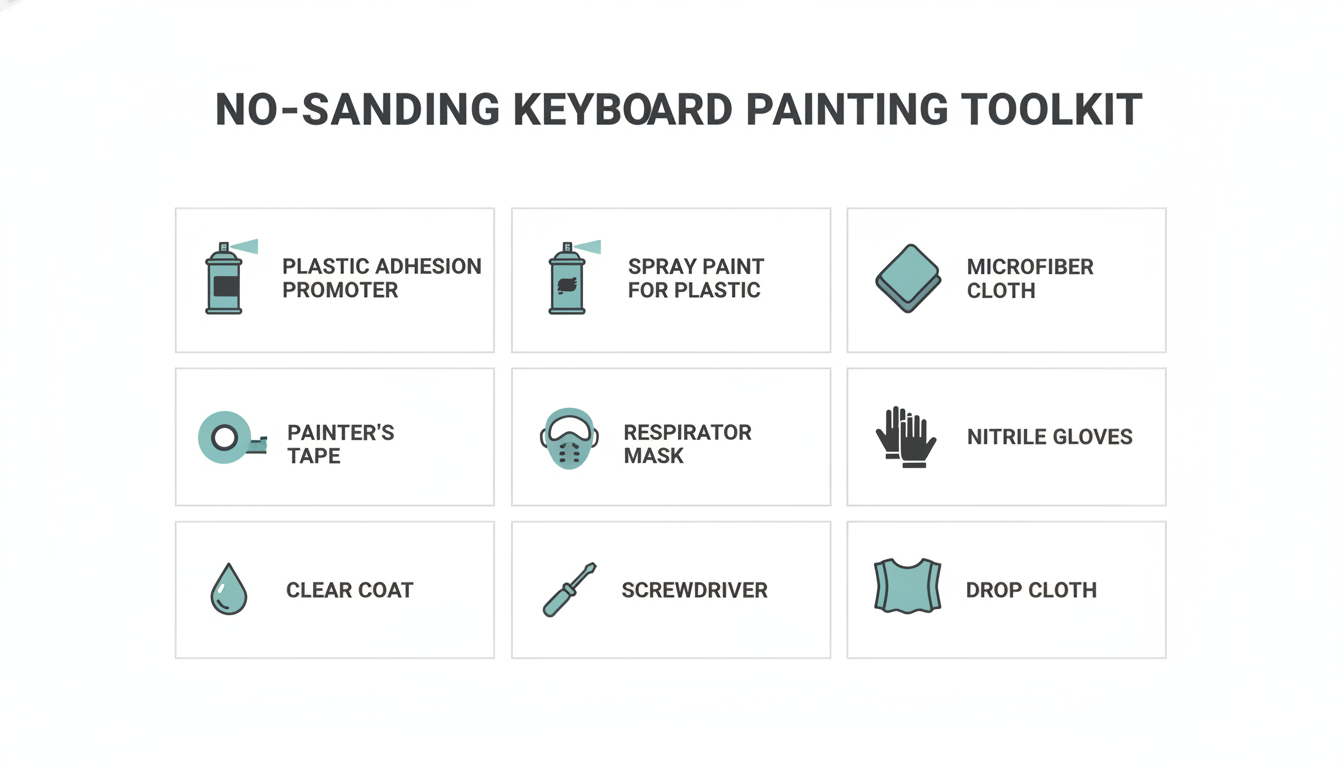 Infographic: The No-Sanding Toolkit: Essential Materials You'll Need