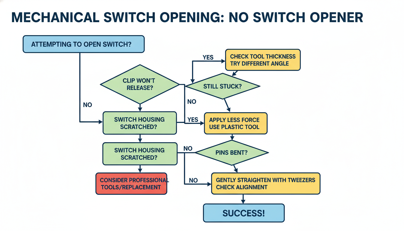 Infographic: Troubleshooting & Advanced Tips for Stubborn Switches