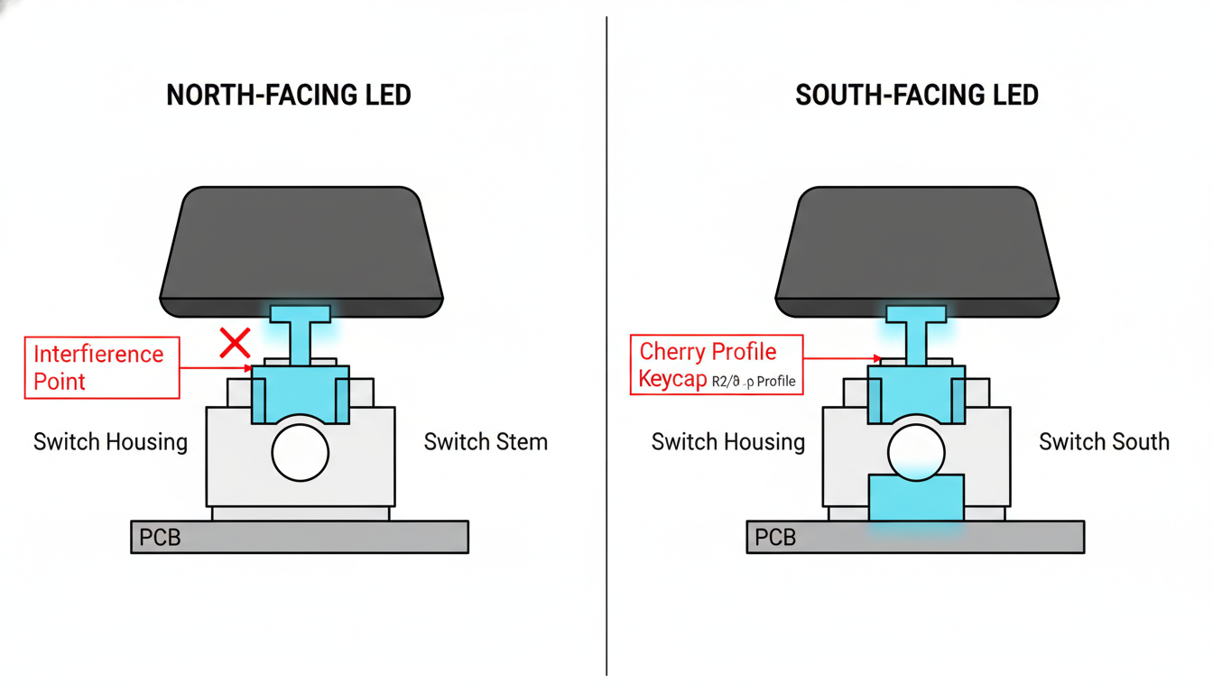 Infographic: Understanding North-Facing LEDs on Your PCB