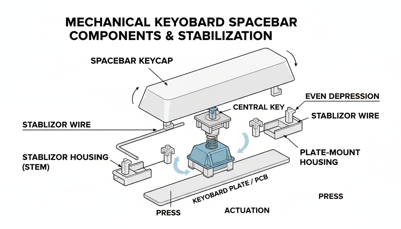 Infographic: Understanding Your Spacebar's Anatomy: More Than Just a Key